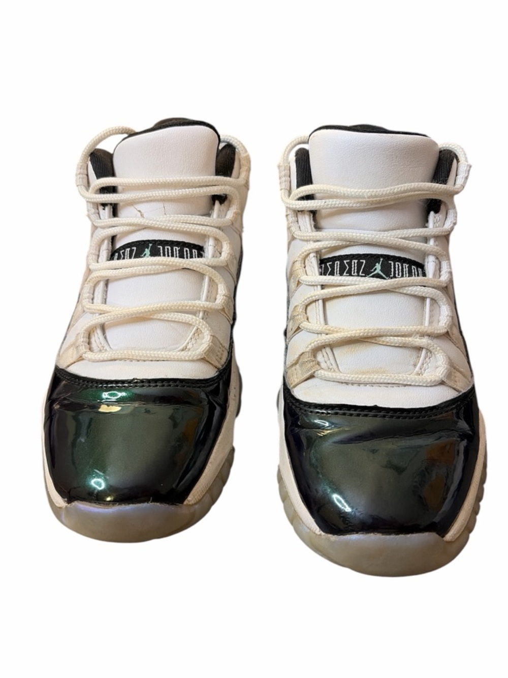 Nike Air Jordan 11 Retro Low "Iridescent Emerald" Low Size 4Y GUC